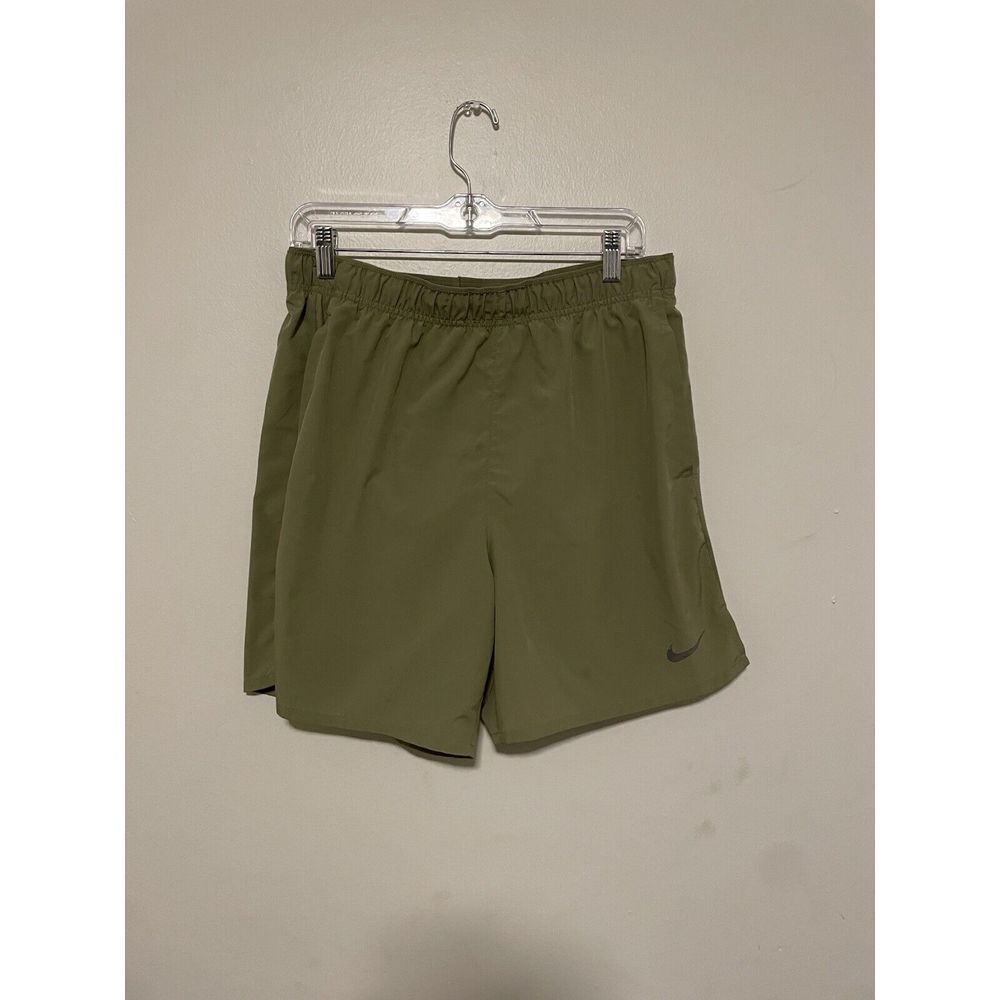 Nike Dri Fit Green Running Shorts‎ Size M Green Active Gym Workout